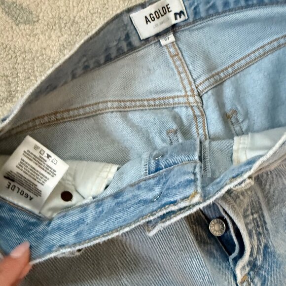 Agolde 90's Pinch Waist Jean in Flashback Size 27 - Picture 3 of 5